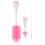 9Pièces Brosses Long Rose Nettoyage Bébé 1