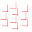 10Ensembles Aiguilles Rouges Aluminium Remplacement Précis DIY 5