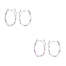 2 Count Fashion Sunglasses Beaded Lanyard Outdoor Eyeglasses Chains