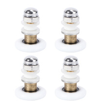 12Pcs Strong Load Bearing Shower Door Wheels for Glass Sliding Doors