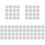120Pcs Silver Round Cake Display Bases Durable Cardboard for Bakeries 1