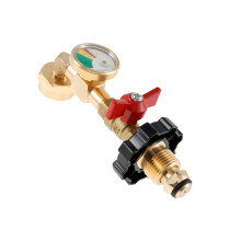 Universal Propane Conversion Adapter Fitting Brass Connector for Appliances and Grills