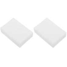 2Pcs Convenient White Ski Wax Kit for Snowboard Skateboard Protection