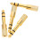 4Pcs Copper Headphone Adapter Stereo Audio Jack Adapter for Home Use 3