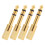 4Pcs Copper Headphone Adapter Stereo Audio Jack Adapter for Home Use 6