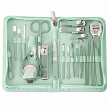 22 Pcs Nail Clipper Set Men Women Nail Clippers Toenail Fingernail Cutters Personal Care Tools Manicure Pedicure with Travel Case Grooming Kit