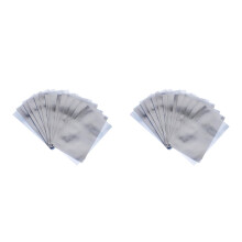 400Pcs Durable Anti Static Bag Silver Shielding for Computer Parts