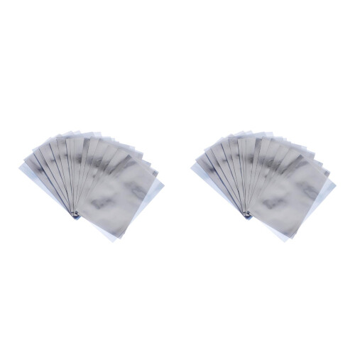 400Pcs Durable Anti Static Bag Silver Shielding for Computer Parts