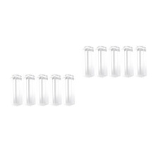10Pièces Tampons Carrés Blanks En Transparent Pour Artisanat