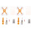 2Ensembles Kit Réparation Fissure Pare- Auto Usage Facile 1