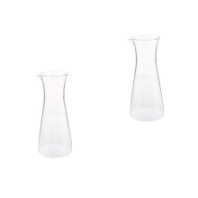 2Pièces Carafe À Vin Transparent En Pour Dîner