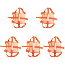 5Pcs Orange Dog Support Sling Breathable Oxford Cloth Pet Lift Band