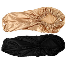 4Pièces Bonnet Satin Femme Long Et Épais Boucle Variées