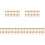 100Pcs Brass Shoe Lace Hooks Boot Hook Set Golden DIY Decorative 1