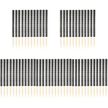 60Pièces Bâtonnets Brillants Bois Usage Couleurs Variées