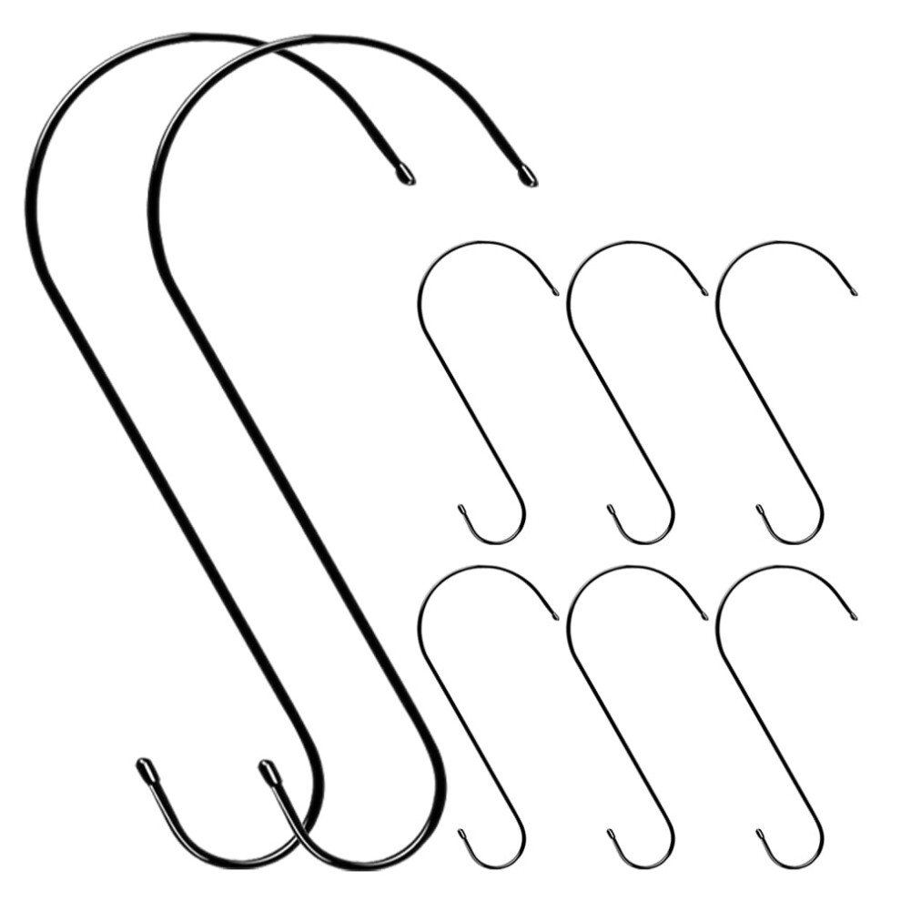 Black Metal Extension Hooks For Hanging Bird Feeders And 962029012665