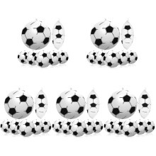 30Pièces Ballons De Football Gonflables PVC Jouets Enfants