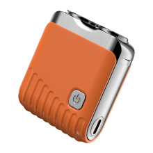 Mini Portable Electric Shaver for Men, Waterproof, Fast Charging, Long Battery, Double-Ring Magnetic Cutter, Travel-Friendly – Compatible with USB-C