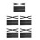 50Pcs Adjustable Black Cotton Hard Hat Sweatbands Durable Pads 1