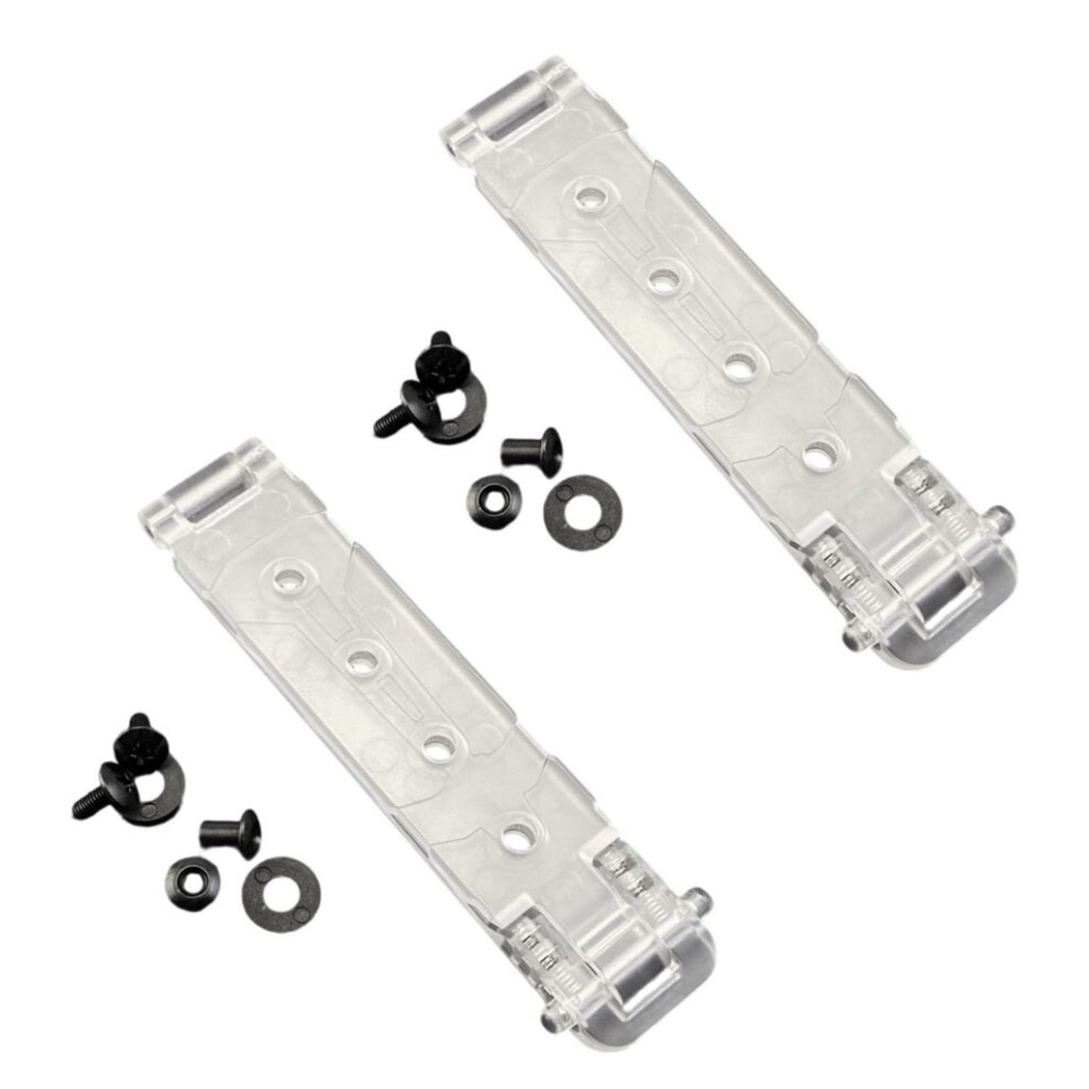 Transparent Waist Clip Back Clamp With Screws Kits Hardware For Kydex Holsters Sheath Scabbard Cutter Parts 9448990654451