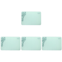 4Pcs Kids Blue Silicone Craft Mat Non-Stick Flexible Painting Sheet