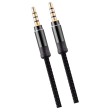 Cavo audio da 3,5 mm a 3,5 mm, adattatore stereo di interconnessione da 3,5 mm (1/8 di pollice) maschio a 3,5 mm (1/8 di pollice) maschio.