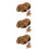 3St Plush Slap Bracelet Chocolade Dieren Huggers 1