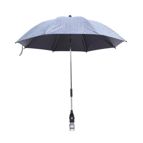Baby stroller parasol denim blue 85 cm adjustable