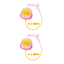 2Sets Roze Rugzak Waterpistool Kinderspeelgoed Voor Buiten En Strand
