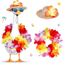 Conjunto de fantasia de ganso para varanda de praia, ideal para decoração de verão no litoral e para enfeitar o jardim. Inclui apenas a roupa.