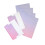 6-Pack Gradient Stationery Set: 4 Double-Sided Papers + 2 Envelopes, Morandi Colors for Letters, Notes & Invites 1
