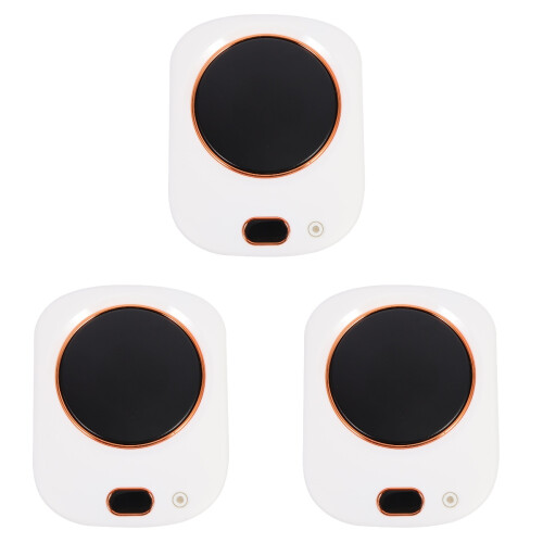3Pcs USB Thermostat Cup Warmer White Mat for Home and Office Use