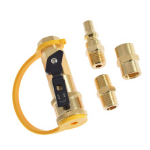 Propanes Quick Connects Fittings for Camping and Grilling Propanes Connector Tool Practical Barbecue Grills Accessories