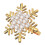 Snöflinge Servettringar 6-pack Bröllopsbordsdekoration 1