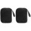 2Pcs Portable Watch Band Holder Black Durable Multi-Use Storage Pouch 1