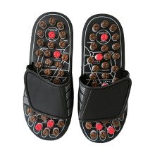 Pantuflas de masaje con resortes y puntos de acupresión Tai Chi – Ergonómicas, con terapia magnética y comodidad de acupresión para los pies
