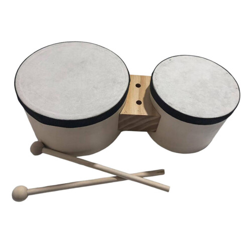 Σετ κρουστών Bongo Drums με ελαφρύ, παραδοσιακό σχεδιασμό για μαθήματα χορού,