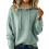 Damen-Langarmpullover mit Kapuze für Herbst und Winter 1