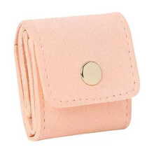 Mini Travel Jewelry Bag, Travel Jewelry Organizer Case, Portable Jewelry Organizers Storage for Travel Essentials, Ring, Earring Pink