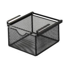 Under Shelf Basket Drawer Organizer Sliding Rack Space Saving No Drilling for Kitchen Cabinet Pantry Office Desk