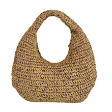 Handgefertigte Damen-Henkeltaschen, Strandtaschen, gewebte Raffiataschen, Strohtaschen für Freizeit und Reisen