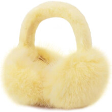 Women Winter Ear Muffs Fluffy Faux Fur Earmuffs Foldable Ear Warmer Girls Soft Ear Covers