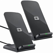 Trådlöst laddningsställ 15W Qi 2-pack