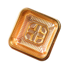 100Pcs Packing Box Portable Safe Square Shape Plastic Moon Cake Boxes for Mooncakes