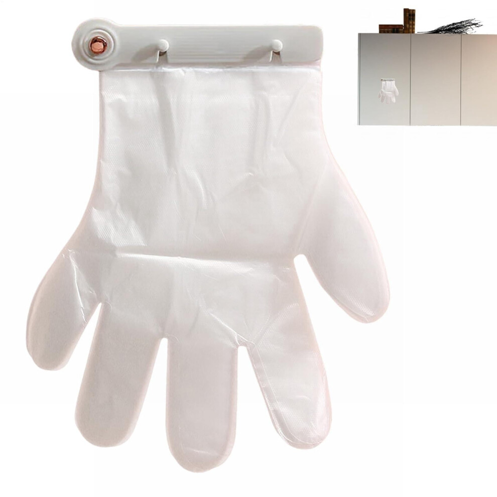 Wall-Mount Glove Dispenser With Clips For Hairdressing, Catering, Car Washing Â Compatible With Work Gloves 9555307663911