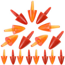 Snowman Christmas Decorations Assorted Colors Plastic Ornaments 200 Pieces for Holiday Crafts