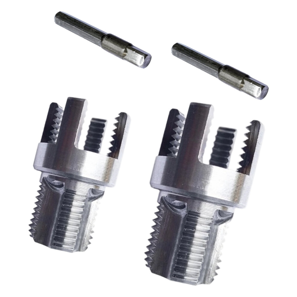 Double-Function Threading Die Set For Water Pipe Systems, Carbon Steel Adapter With Shank Design 9555307665038