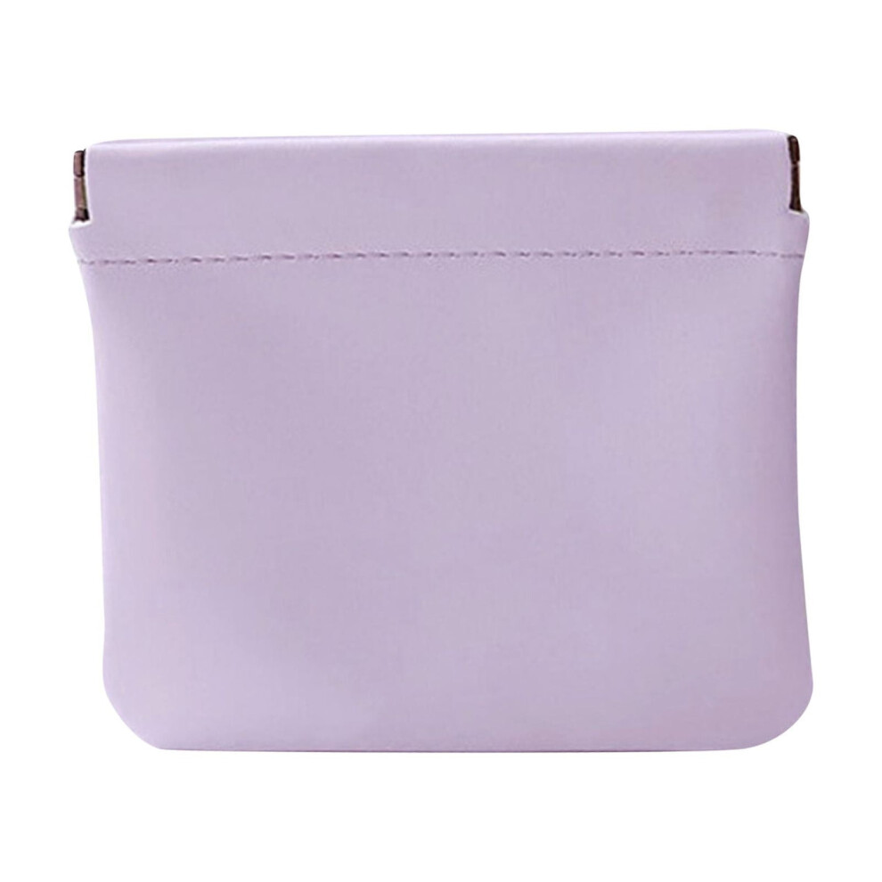 Auto-Close Snap Closure Makeup Bag Compact Travel Toiletry Pouch with Leather Accent Water-Resistant Organizer for Cosmetics and Daily Essentials