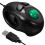 Souris Mini Trackball Portable 4D Alimentée Par USB Noir 6