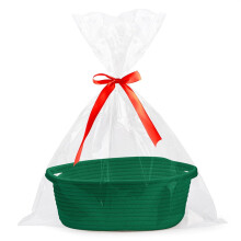 Panier élégant fait main en corde de coton, robuste et esthétique, idéal pour les personnes au foyer et les étudiants.